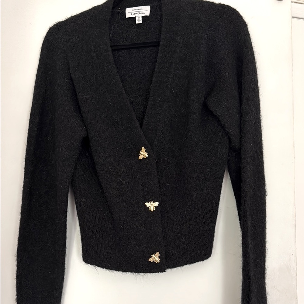 & Other Stories bee button sweater
